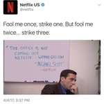 image for There had been rumors that The Office was going to be taken off Netflix....They have a good social media person!