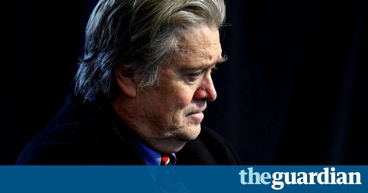 image for Trump's chief strategist Steve Bannon stripped of national security council role
