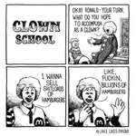 image for clown school