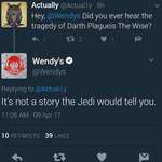image for The force is strong with Wendy's