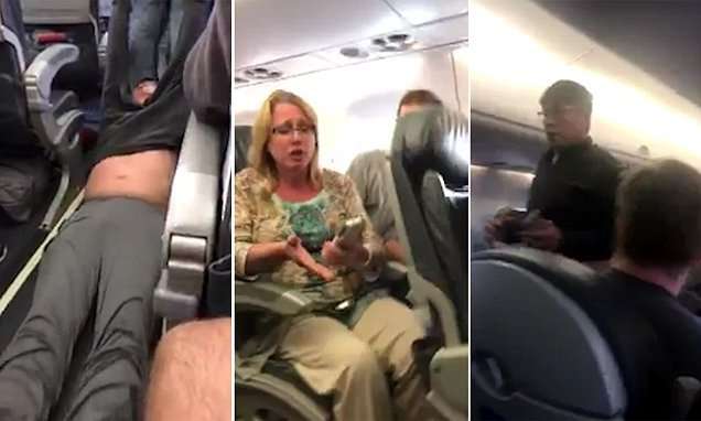 image for Police are filmed dragging man off United Airlines flight