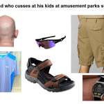 image for The "Dad Who Cusses At His Kids At Amusement Parks" starter pack