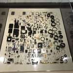 image for An entire DLSR camera, disassembled.
