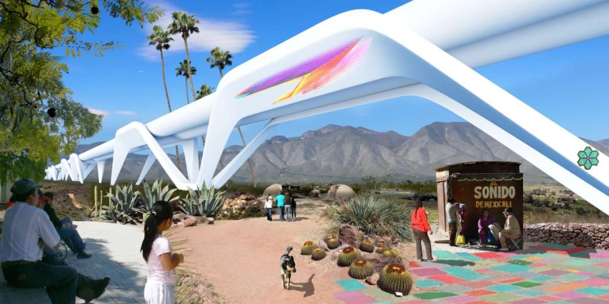 image for A group of engineers just submitted this incredible proposal for Trump's border 'wall' that's actually a $15 billion hyperloop