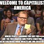 image for Welcome to capitalist America