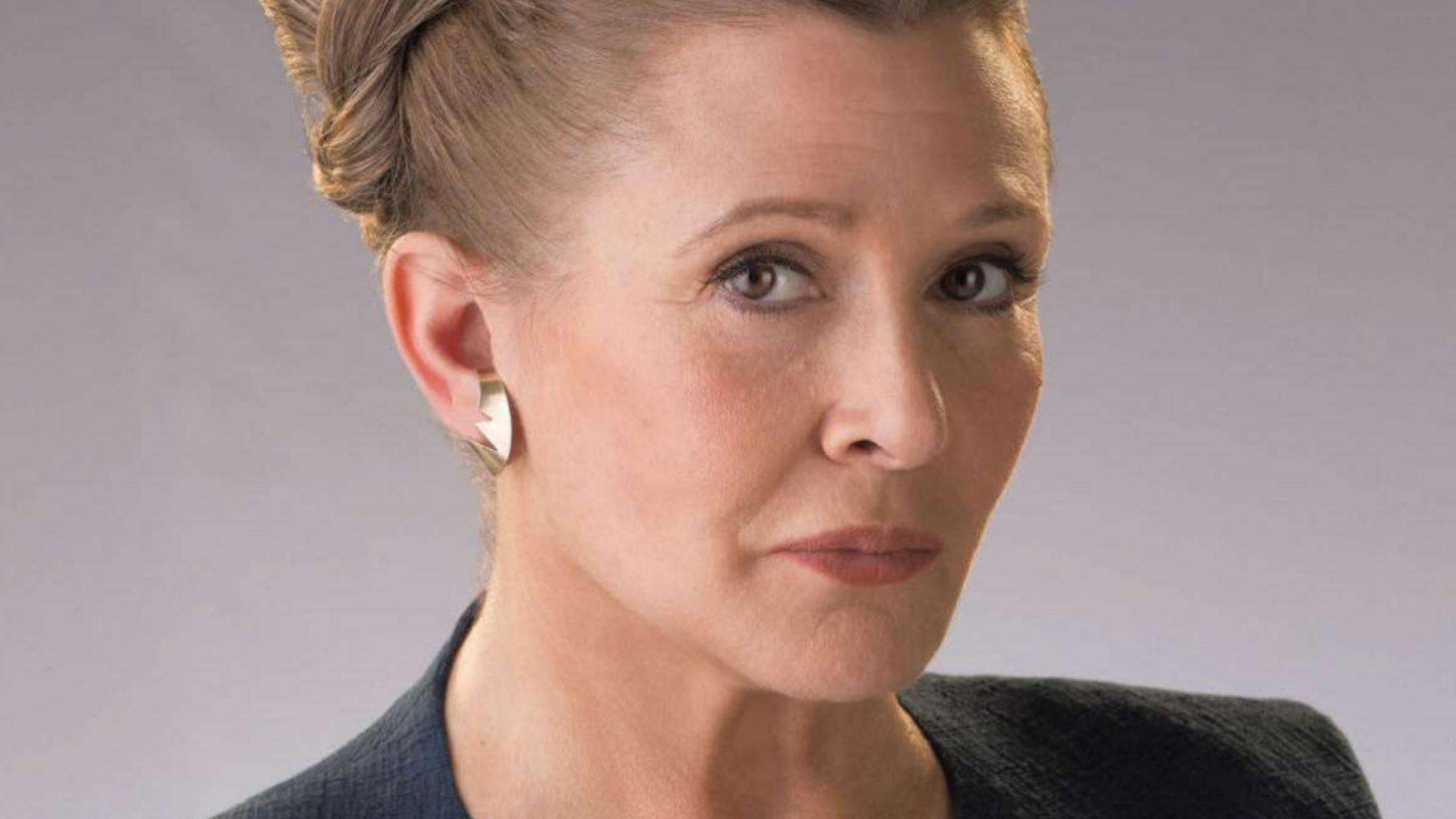 image for Star Wars: The Last Jedi: Director Rian Johnson reveals Carrie Fisher helped re-write screenplay