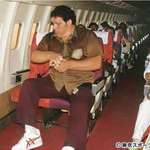 image for Andre the giant flying out of Japan, 1980