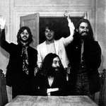 image for The last picture of all four Beatles together, 1969.