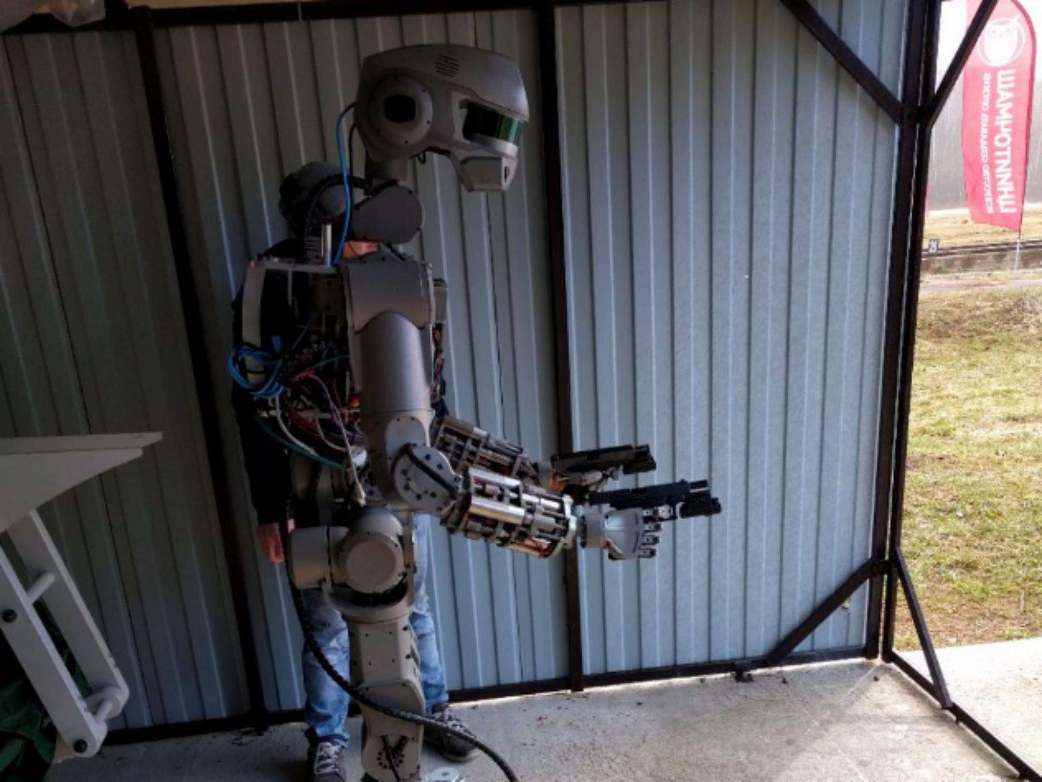 image for Robot being trained to shoot guns is ‘not a Terminator’, insists Russian deputy Prime Minister