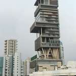 image for Antilia in Mumbai, India is the most expensive private residence in the world, worth over $1,000,000,000! The 27-storey, 400,000 square feet tower is eight miles away from one of the most densely populated slums where an estimated 1.3 million people live for every one square mile