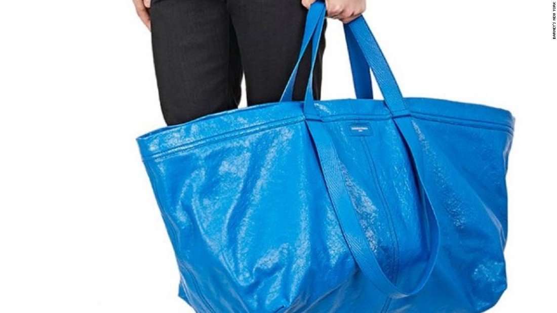 image for Balenciaga's $2,145 bag is just like Ikea's 99 cent tote