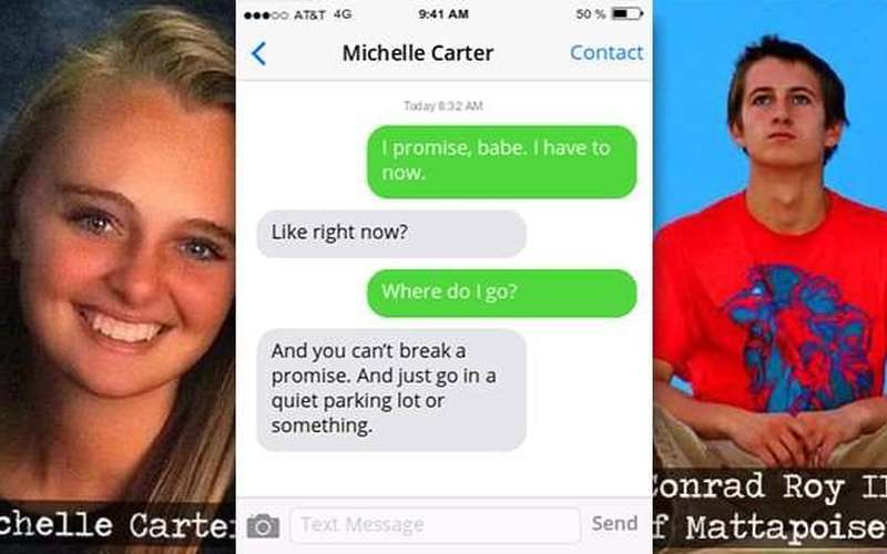 image for Girlfriend Charged for Boyfriend’s Suicide: “You Just Have to Do It”