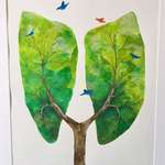 image for Lungs tree, Katafonis, watercolor, A4