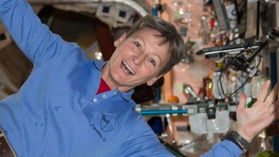 image for Astronaut Peggy Whitson breaks new space record