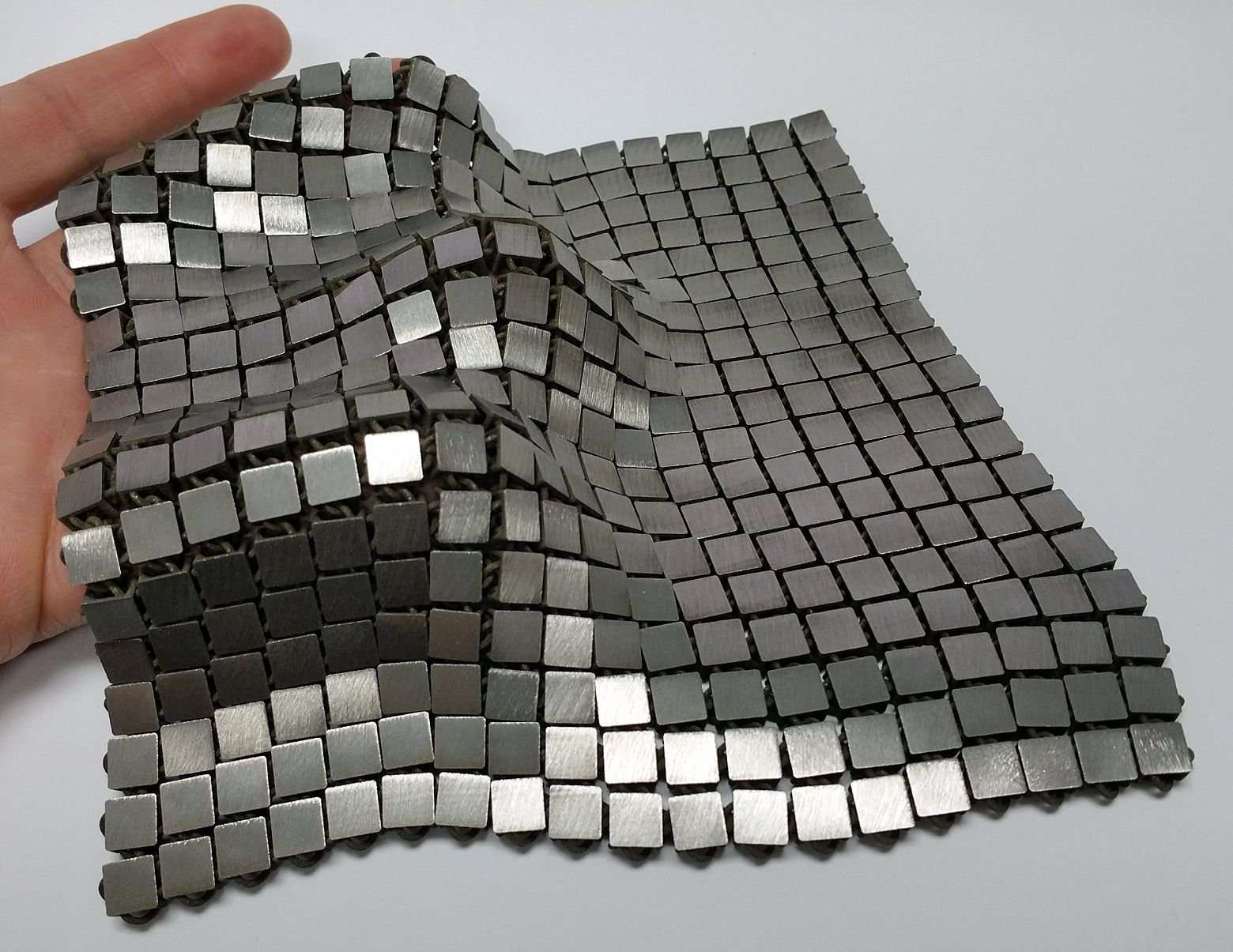 image for NASA’s meteorite-resistant space fabric is like futuristic chainmail