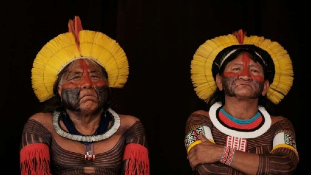 image for Brazil's indigenous tribes protest against land theft