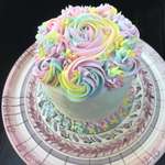 image for [homemade] I made a rainbow cake.