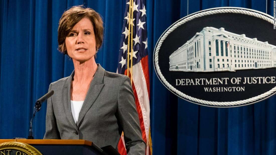 image for Sources: Former Acting AG Yates to contradict administration about Flynn at hearing