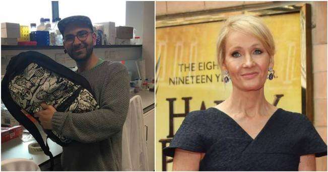 image for A Happy Ending: Dublin student reunited with laptop following JK Rowling search campaign