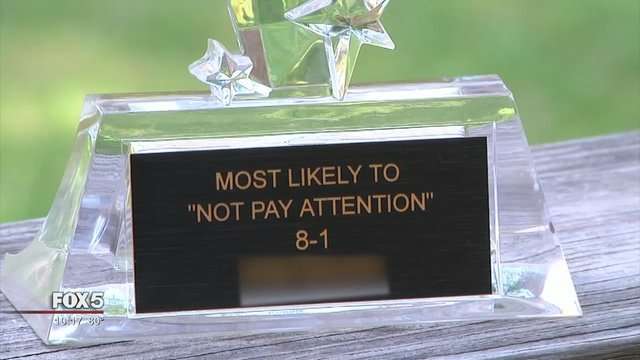 image for Teachers not returning after 'Most Likely to Not Pay Attention' award