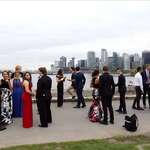image for Justin Trudeau jogs through prom photo and nobody notices.