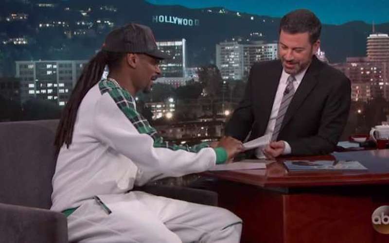 image for Snoop Dogg Gave Jimmy Kimmel a Hospital Donation