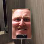 image for When you're feeling great but your hotel mirror puts you back in check.