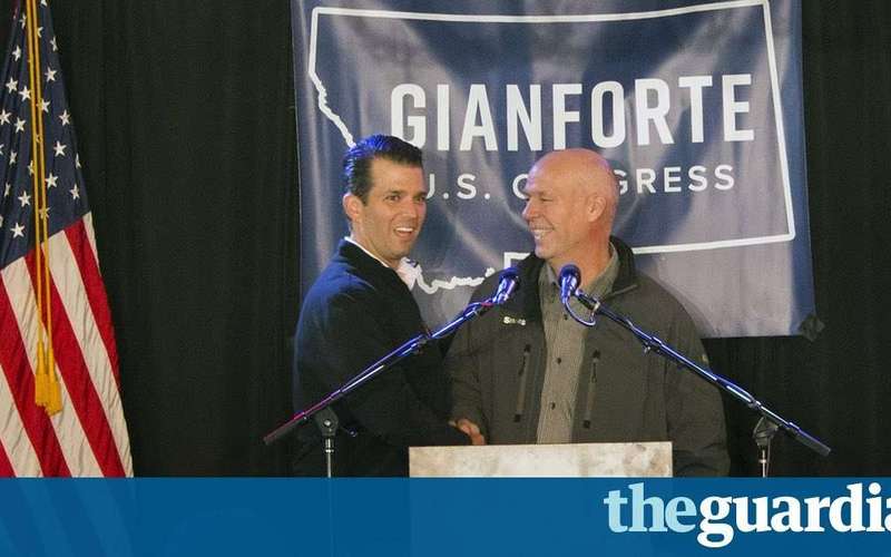 image for Republican candidate charged with assault after 'body-slamming' Guardian reporter