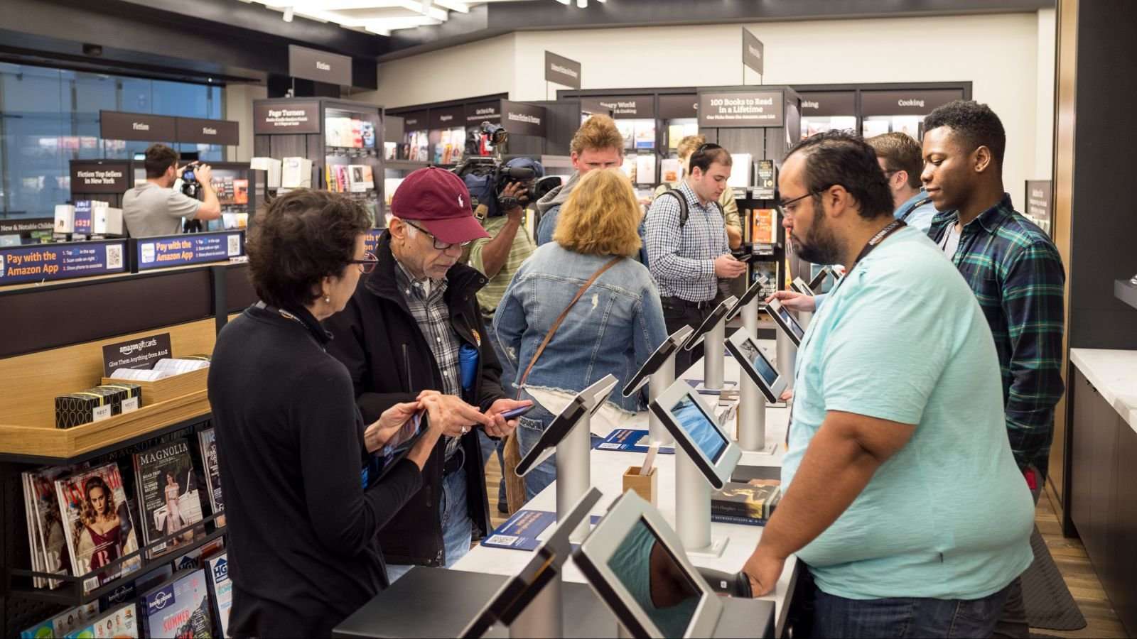 image for Amazon’s first bookstore in New York City sucks the joy out of buying books