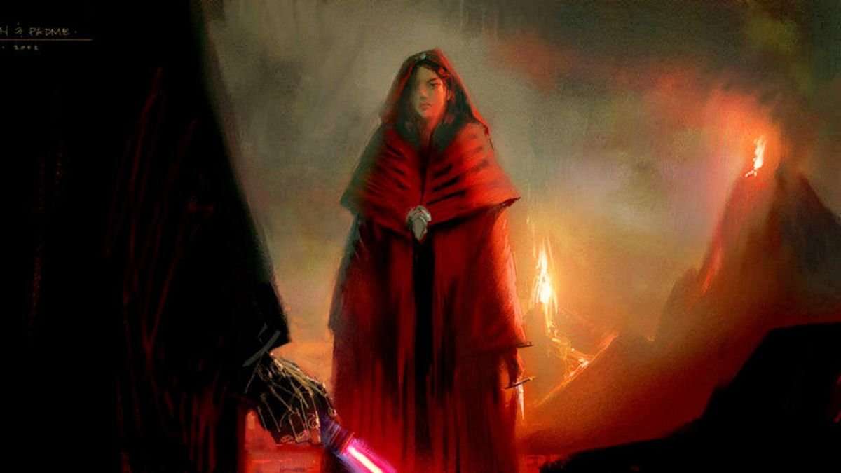 image for The original Star Wars: Revenge of the Sith ending had Padme founding the Rebel Alliance and almost killing Anakin