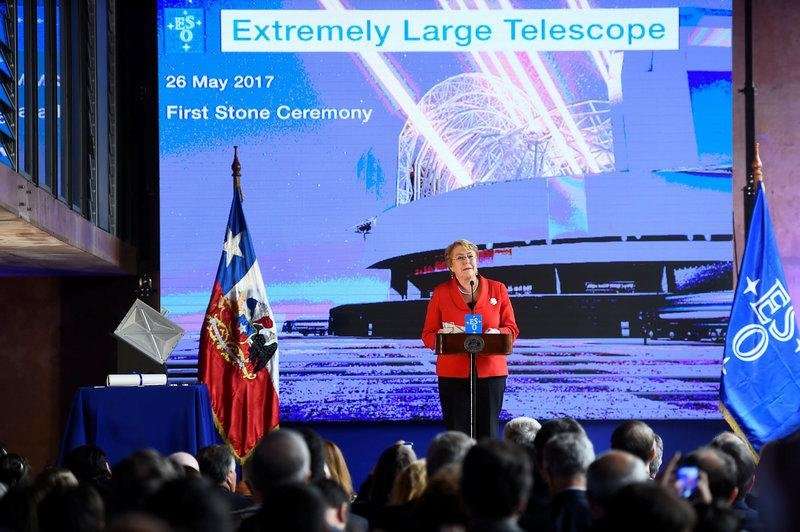 image for Construction begins on world's largest telescope in Chilean desert