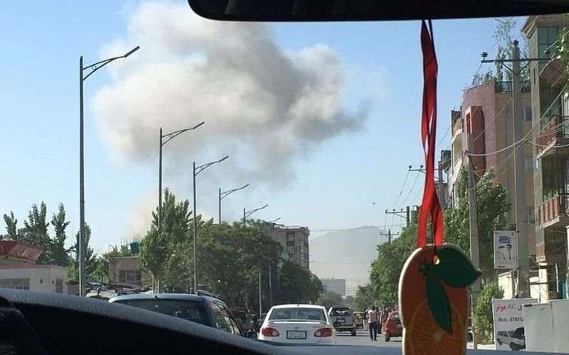 image for Kabul bomb: Diplomatic zone attack kills dozens