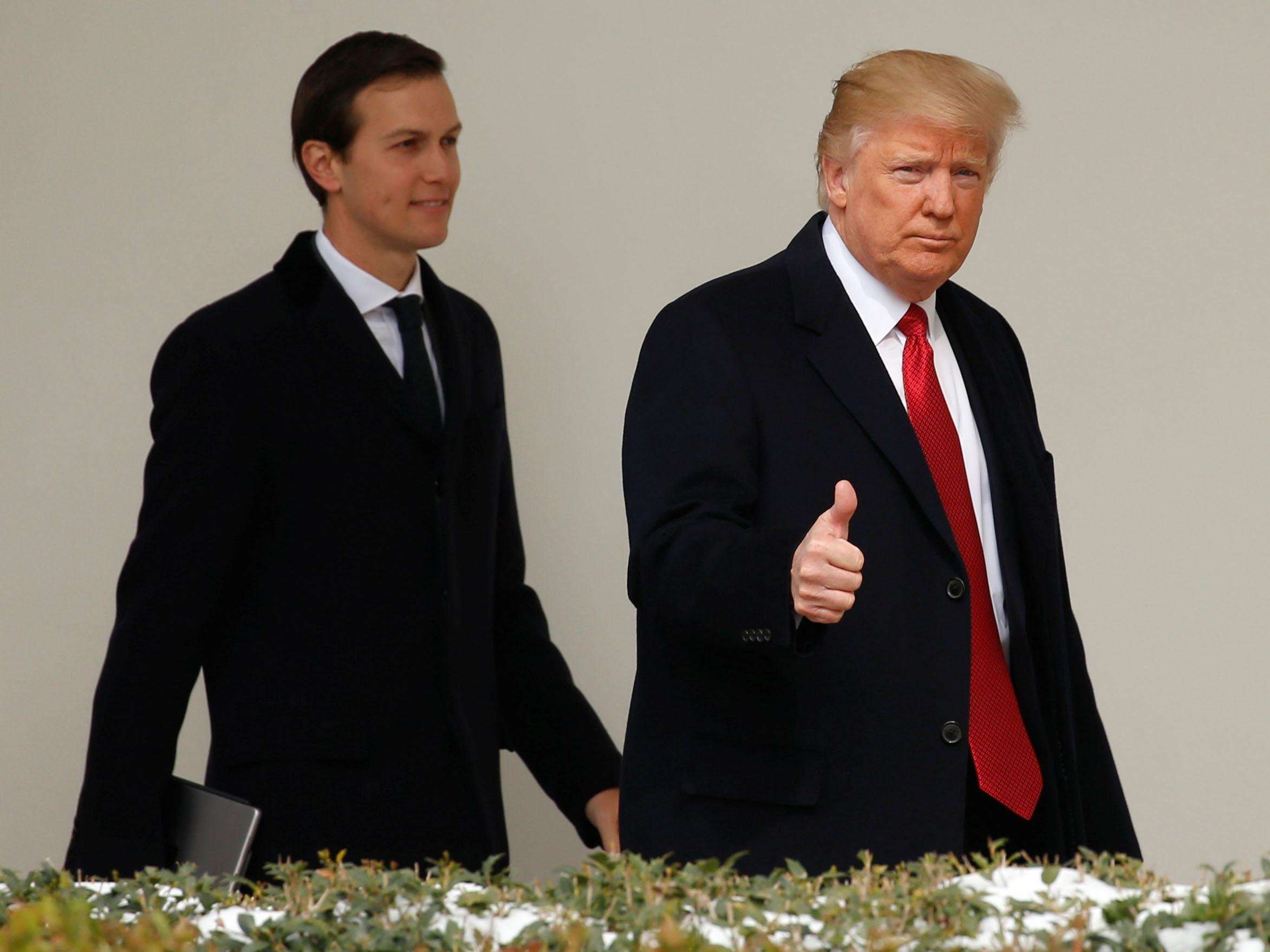 image for Jared Kushner 'admitted Donald Trump lies to his base because he thinks they're stupid'