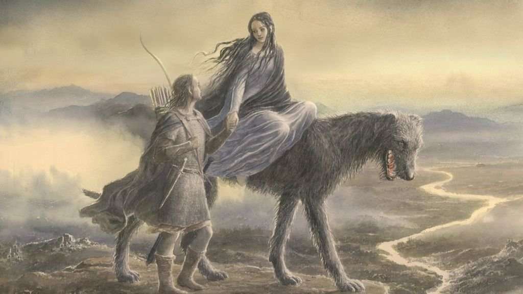 image for JRR Tolkien book Beren and Lúthien published after 100 years
