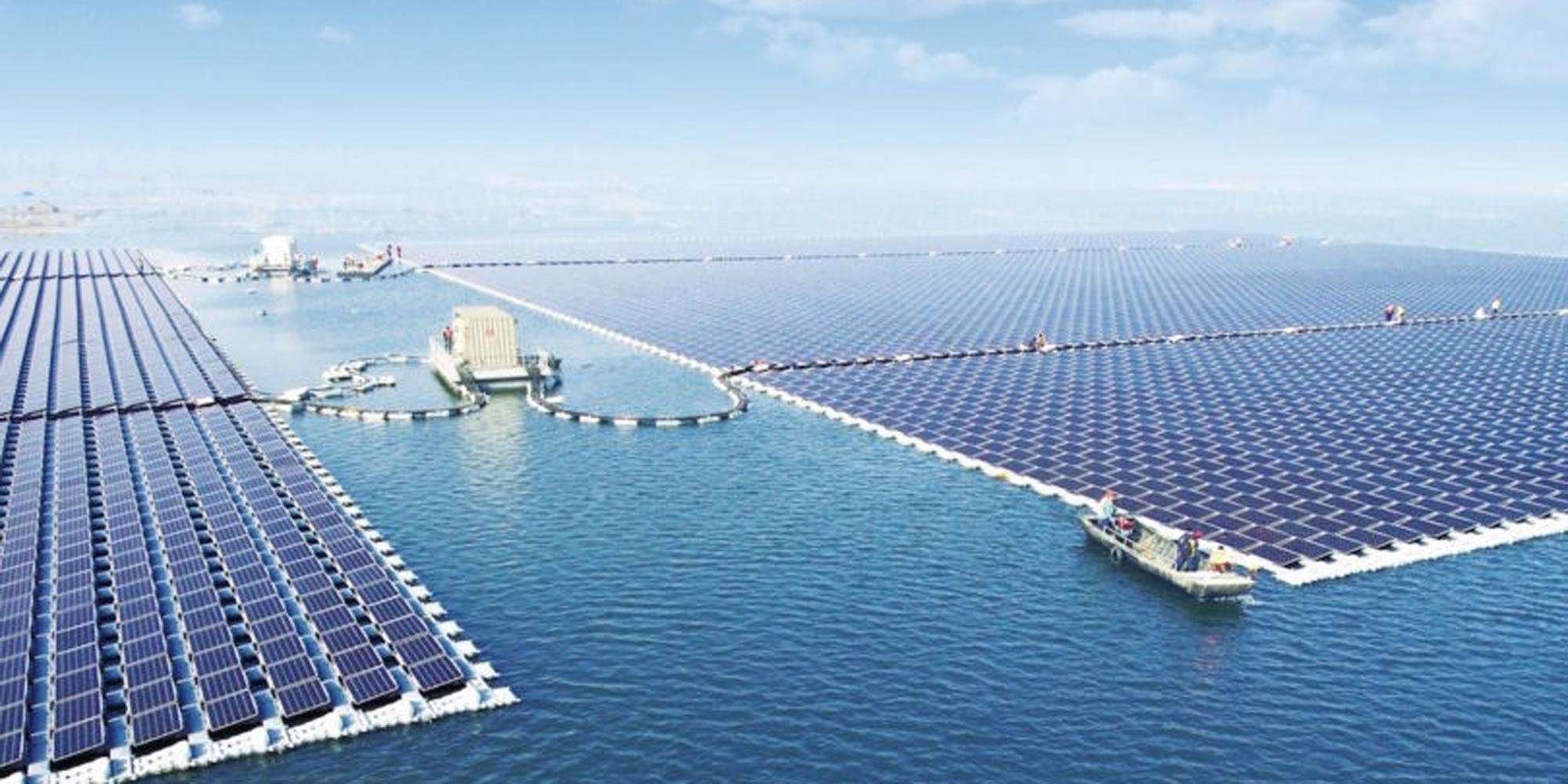 image for China is now getting its power from the largest floating solar farm on Earth
