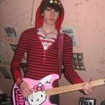 image for "Promo shot" for my first band's MySpace page. I was 16 and wore women's clothing.