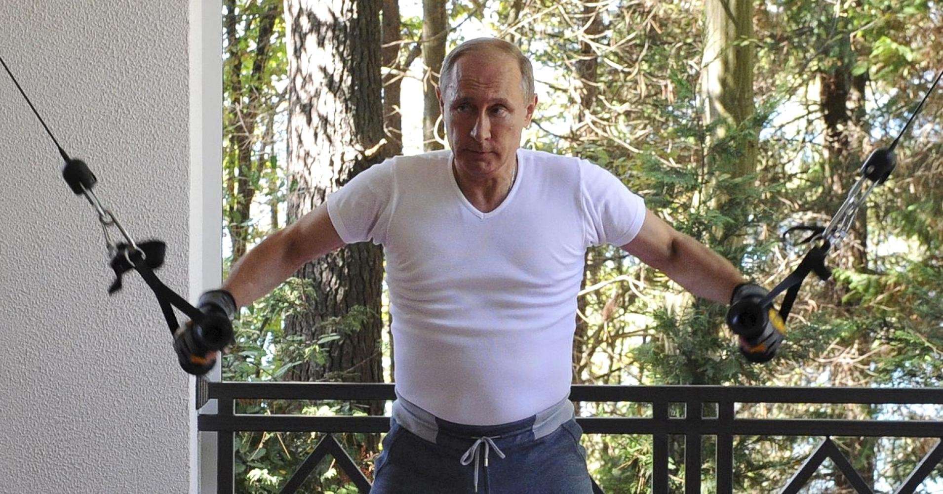 image for Putin: 'I am not a woman, so I don’t have bad days'