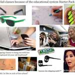 image for I fail classes because of this educational system Starter Pack