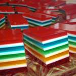image for [Homemade] Rainbow jello