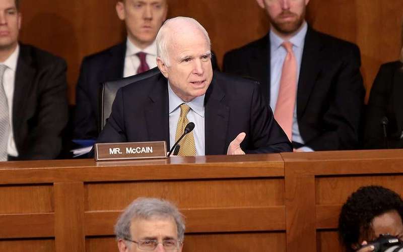 image for McCain says American leadership was better under Obama: report