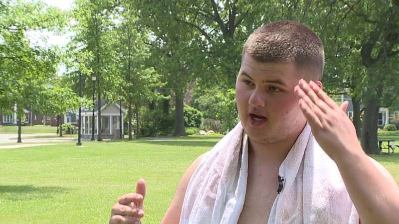 image for Lifeguard, 15, saves toddler during first day on the job