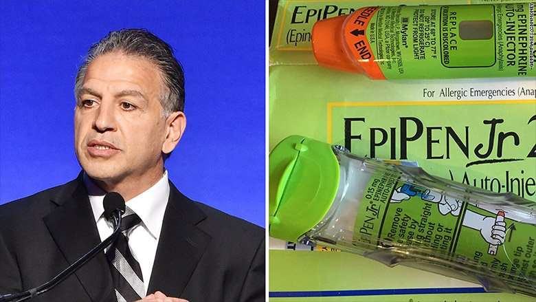 image for EpiPen maker faces revolt over exec's $98 million pay package
