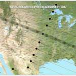 image for Map of Solar Eclipse, August 21, 2017