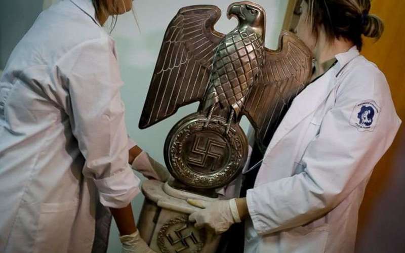 image for Hidden trove of suspected Nazi artifacts found in Argentina