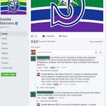 image for Seattle Mariners' official Facebook calling out bigots in the comments before last night's Pride Game