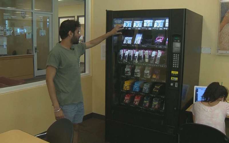 image for Birth control vending machines installed in college campuses