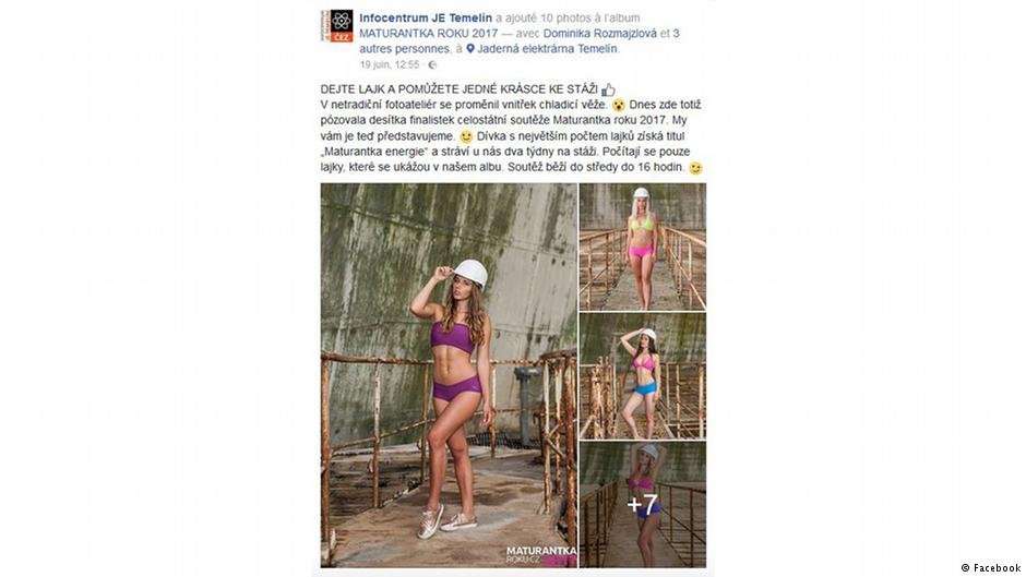 image for Czech Republic nuclear power station hosts bikini contest to choose interns