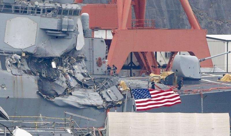 image for Exclusive: U.S. warship stayed on deadly collision course despite warning - container ship captain
