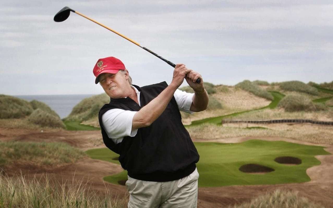 image for Time magazine asks Trump Organization to remove fake covers from president's golf clubhouses