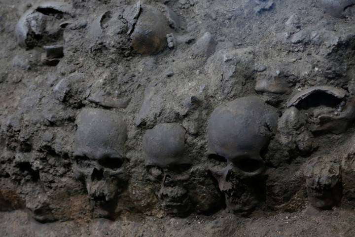 image for Tower of human skulls found in Mexico City casts new light on Aztecs